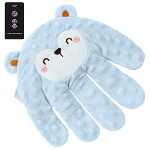 دست نوازشگر کنترلی نوزاد رنگ آبی_اسباب بازی نوزادی