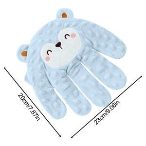 دست نوازشگر کنترلی نوزاد رنگ آبی_اسباب بازی نوزادی