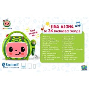 اسپیکر بلوتوثی کوکوملون میکروفن دار_اسباب بازی موسیقی