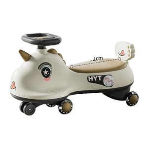 سه چرخه پلاسماکار موزیکال طرح اسب تک شاخ (لوپ کار) قهوه ای_دوچرخه