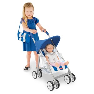 کالسکه عروسک مک لارن به همراه کیف بدنه فلزی مدل Maclaren Junior B-01_ کیف و کوله پشتی