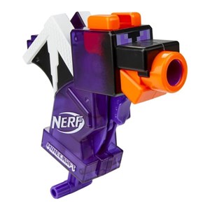 تفنگ اسباب بازی نرف Nerf با تیر اسفنجی مدل ماینکرافت Minecraft رنگ بنفش_تفنگ اسباب بازی