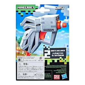 تفنگ اسباب بازی نرف Nerf با تیر اسفنجی مدل ماینکرافت Minecraft رنگ سفید_تفنگ اسباب بازی