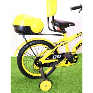 دوچرخه کودک Bonito سایز 16 مدل GO رنگ زرد_دوچرخه