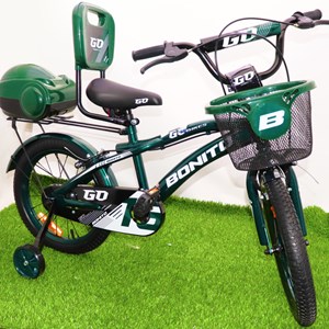 دوچرخه کودک Bonito سایز 16 مدل GO رنگ سبز_دوچرخه