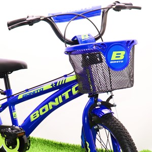 دوچرخه کودک Bonito سایز 16 مدل cool رنگ آبی_دوچرخه