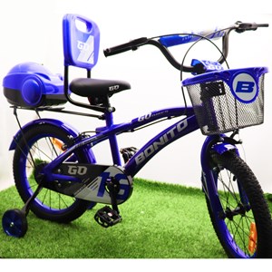 دوچرخه کودک Bonito سایز 16 مدل GO رنگ آبی_دوچرخه