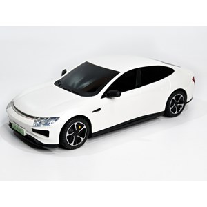 ماشین کنترلی E7 موزیکال و چراغدار با ایستگاه شارژ کد 003-725 رنگ سفید_ماشین کنترلی