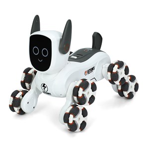 ربات اسباب بازی سگ کنترلی هوشمند با هشت‌ چرخ و چرخش 360 درجه مدل JJRC Q193_ربات اسباب بازی