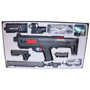 تفنگ اسباب بازی دودزا تیر ژله ای تک تیر و رگباری کد 722_تفنگ اسباب بازی