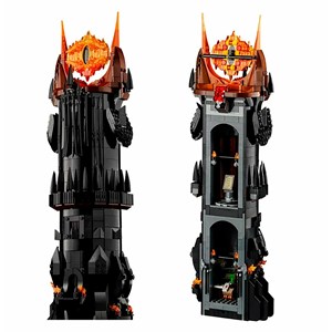 لگو برج تاریکی (باراد دور) ارباب حلقه ها 5471 قطعه مدل Barad-dûr - Fortress Building 66333_لگو