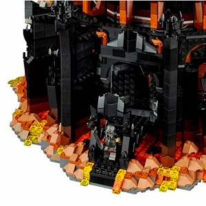 لگو برج تاریکی (باراد دور) ارباب حلقه ها 5471 قطعه مدل Barad-dûr - Fortress Building 66333_لگو
