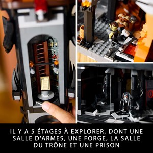 لگو برج تاریکی (باراد دور) ارباب حلقه ها 5471 قطعه مدل Barad-dûr - Fortress Building 66333_لگو