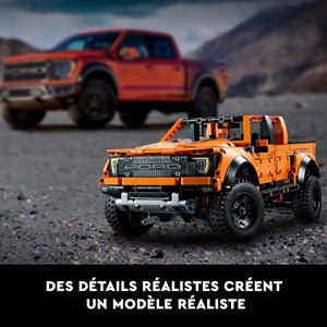 لگو تکنیک فورد F_150 رپتور 1379 قطعه مدل Technic Ford F-150 Raptor 2181_لگو