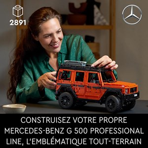 لگو تکنیک مرسدس بنز 2891 قطعه مدل LEGO Technic Mercedes-Benz G500_80008_لگو