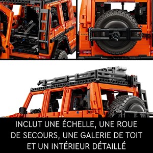 لگو تکنیک مرسدس بنز 2891 قطعه مدل LEGO Technic Mercedes-Benz G500_80008_لگو