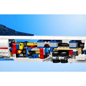 لگو کریتور جت مسافربری ایرباس کنکورد 2083 قطعه با پایه کد 74667_لگو