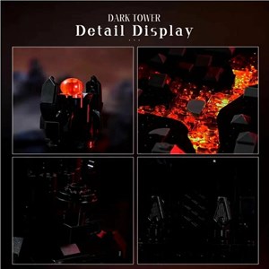 لگو برج تاریکی (باراد دور) ارباب حلقه ها 659 قطعه کد DJ070_لگو