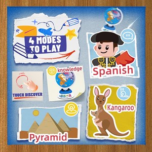 اسباب بازی کره زمین موزیکال هولی تویز Hola Toys_بازی فکری