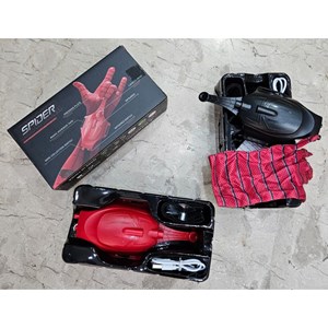 دستکش اسپایدرمن شارژی تار پرتاب کن همراه با لیزر (مرد عنکبوتی)_تفنگ اسباب بازی