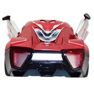 ماشین کنترلی شارژی اسپرت مقیاس 1:10 چراغدار رنگ قرمز کد 0855_ماشین کنترلی