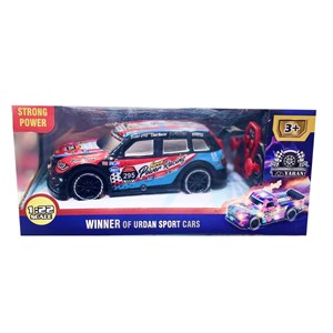 ماشین کنترلی مسابقه‌ ای دودزا طرح هاچ‌ بک مقیاس 1:22 مدل Sport Cars 3714_ماشین کنترلی