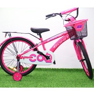 دوچرخه کودک Bonito سایز 20 مدل cool رنگ صورتی_دوچرخه