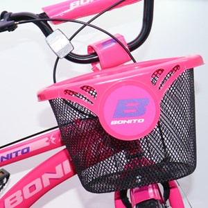 دوچرخه کودک Bonito سایز 20 مدل cool رنگ صورتی_دوچرخه