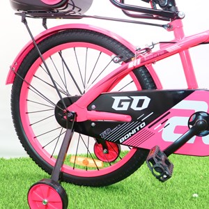 دوچرخه کودک Bonito سایز 20 مدل GO رنگ صورتی_دوچرخه