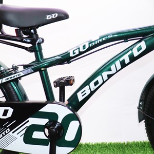 دوچرخه کودک Bonito سایز 20 مدل GO رنگ سبز_دوچرخه