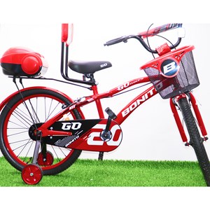 دوچرخه کودک Bonito سایز 20 مدل GO رنگ قرمز_دوچرخه