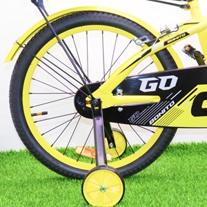 دوچرخه کودک Bonito سایز 20 مدل GO رنگ زرد_دوچرخه