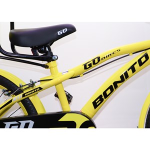 دوچرخه کودک Bonito سایز 20 مدل GO رنگ زرد_دوچرخه