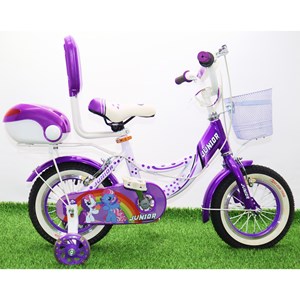 دوچرخه اورجینال کودک سایز 12 طرح پونی مدل جونیور JUNIOR_دوچرخه