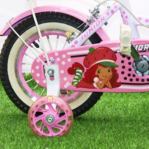 دوچرخه اورجینال کودک سایز 12 طرح دختر توت فرنگی کوچولو مدل جونیور JUNIOR_دوچرخه