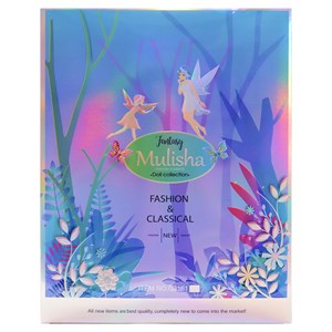 عروسک باربی تمام مفصلی 30 سانتی با لباس فرشته کد 161_عروسک