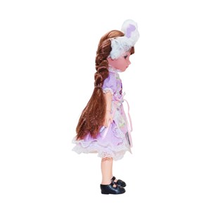 عروسک باربی تمام مفصلی 30 سانتی با لباس پرنسس کد 212_عروسک