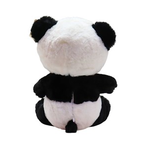 عروسک پولیشی اورجینال خرس کلاه دار مشکی 26 سانتی_عروسک