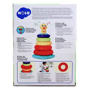 حلقه هوش موزیکال هولی تویز مدل 2101 Hola Toys_اسباب بازی نوزادی