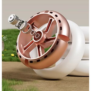 اسکوتر تاشو چراغدار با ترمز عقب و بدنه آلومینیومی رنگ صورتی_اسکوتر