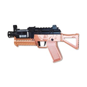 تفنگ اسباب بازی تک تیرانداز پوکه پران تیر اسفنجی مدل 098_تفنگ اسباب بازی