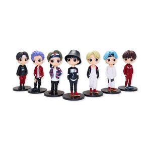 اکشن فیگور گروه بی‌ تی‌ اس BTS مجموعه 7 تایی_اکشن فیگور