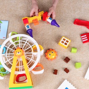 لگو دوپلو دو حالته شهربازی و چرخ و فلک 182 قطعه مدل LXA919_لگو