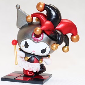 اکشن فیگور کرومی 7 سانتی مجموعه 8 عددی مدل YH1014 Kuromi_اکشن فیگور