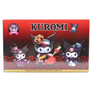 اکشن فیگور کرومی 7 سانتی مجموعه 8 عددی مدل YH1014 Kuromi_اکشن فیگور