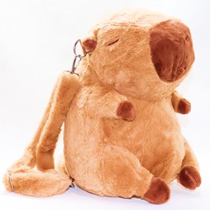 عروسک پولیشی اورجینال کاپی بارا 30 سانتی مدل کوله پشتی_عروسک