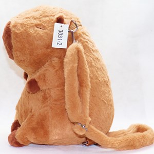 عروسک پولیشی اورجینال کاپی بارا 30 سانتی مدل کوله پشتی_عروسک