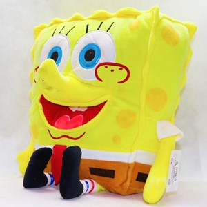 عروسک پولیشی اورجینال باب اسفنجی 30 سانتی_عروسک