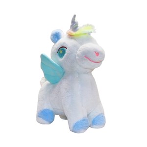 عروسک پولیشی اورجینال اسب تک شاخ 30 سانتی_عروسک