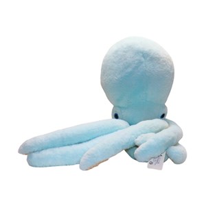 عروسک پولیشی اورجینال هشت پا پتو دار رنگ آبی_عروسک